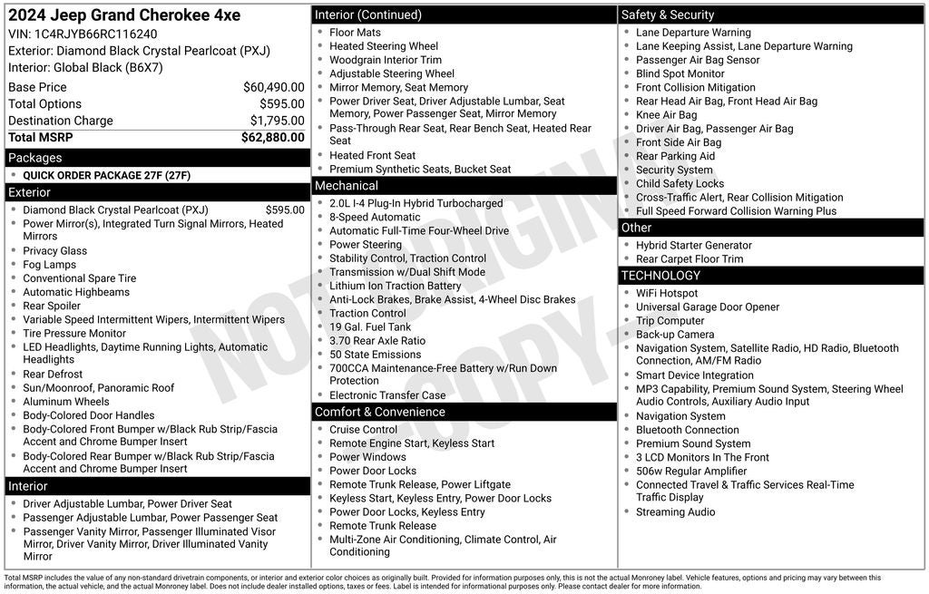 jeep grand cherokee 2024 1C4RJYB66RC116240 image jeep grand cherokee 2024 1C4RJYB66RC116240 image